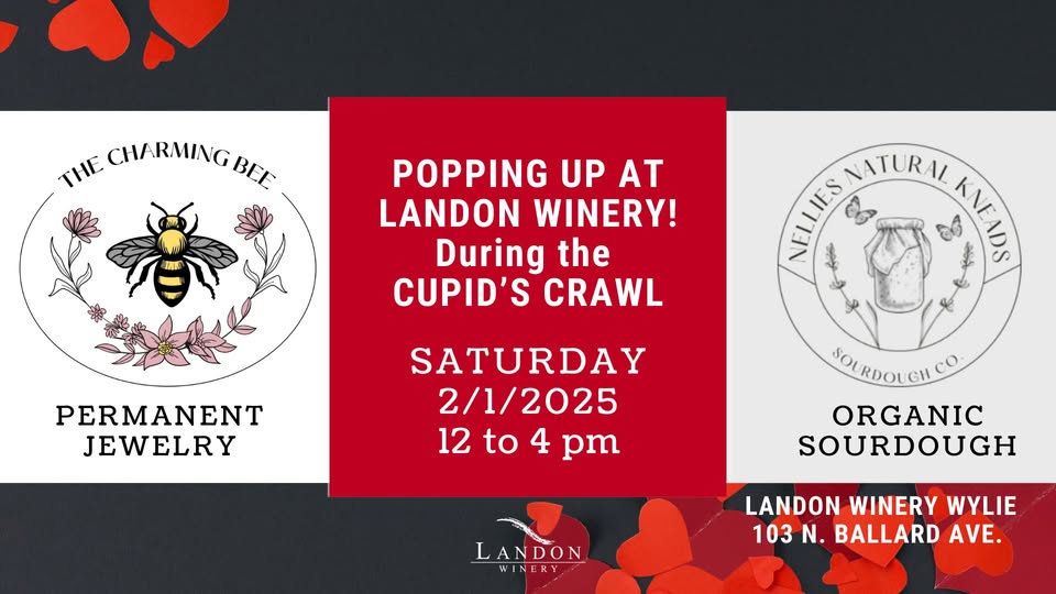 Popping Up! During the Cupid Crawl – Wylie