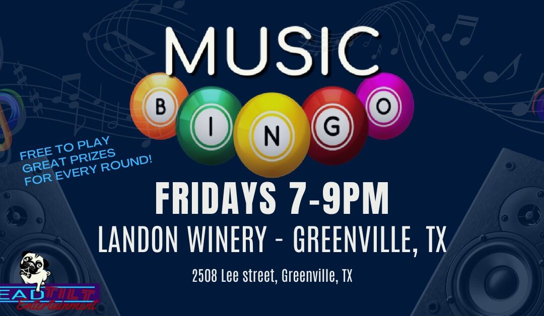 Music Bingo Greenville