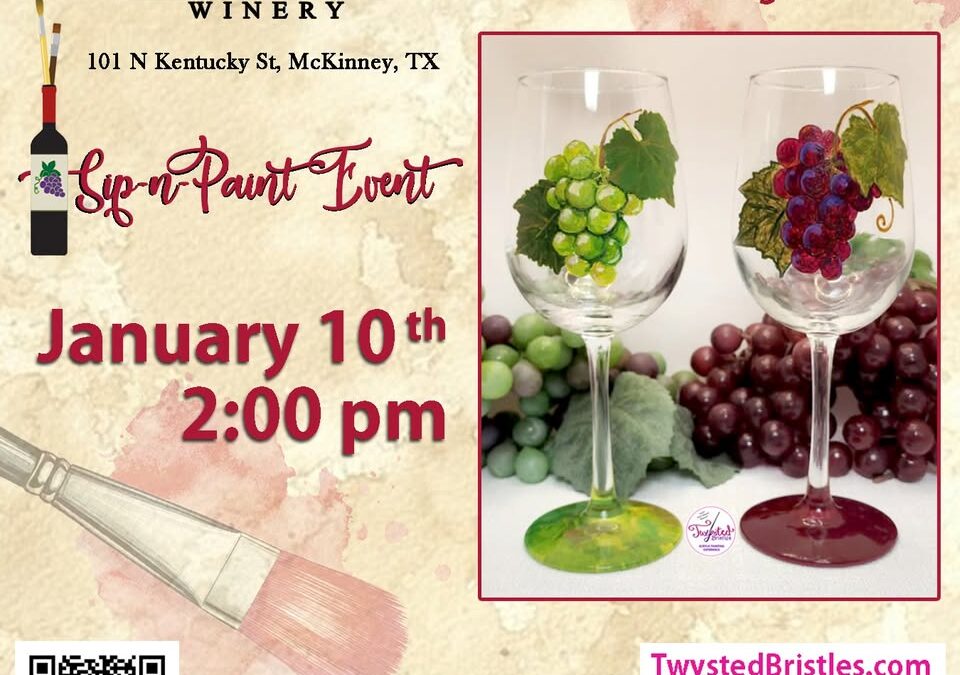 Wine Glass Painting McKinney