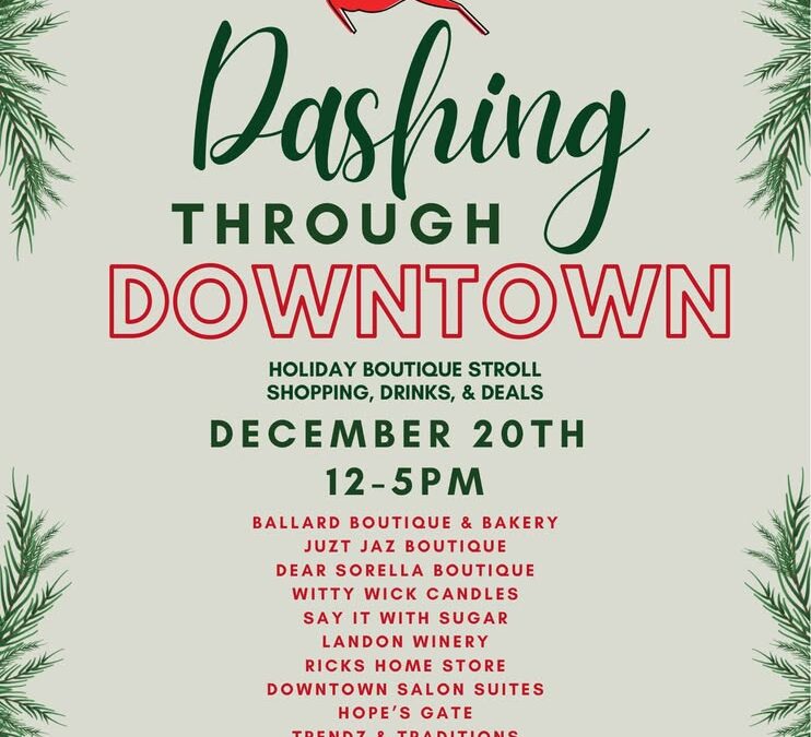 Dashing Through Downtown Wylie