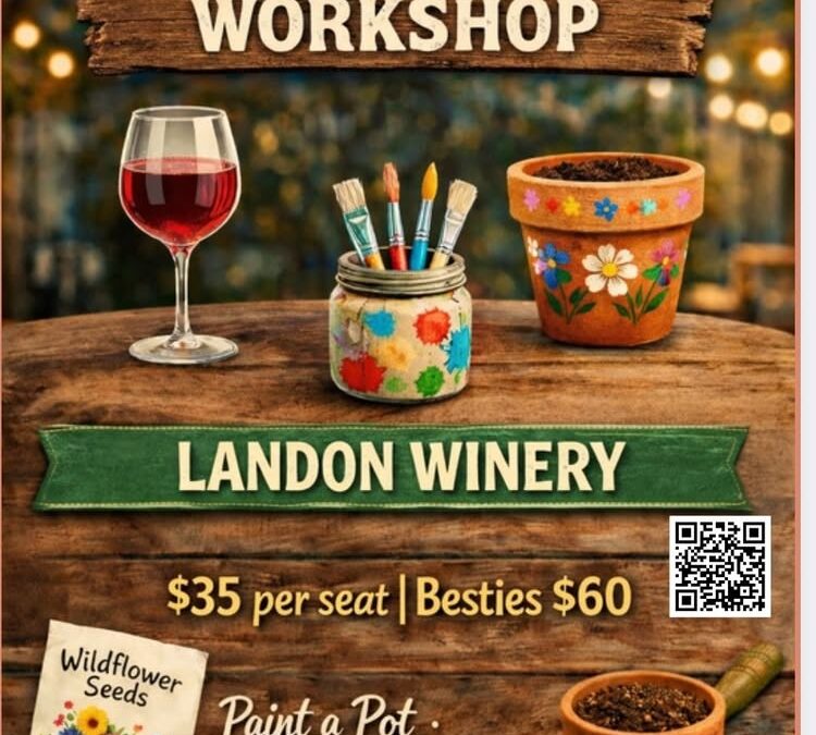 Sip Paint Plant: A Flower Pot Painting Workshop McKinney