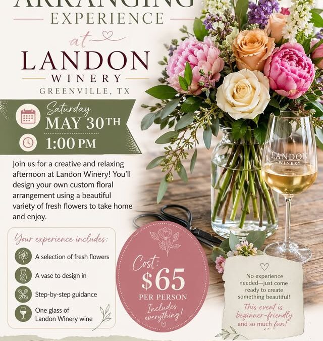 Bouquet Arranging Greenville