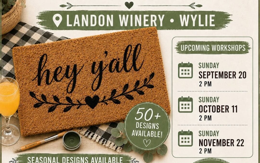 Doormat Painting Workshop Wylie