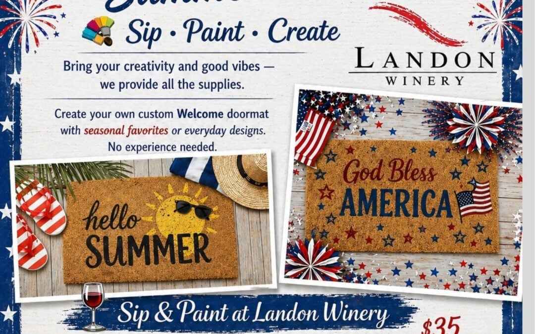 Doormat Painting Workshop Greenville