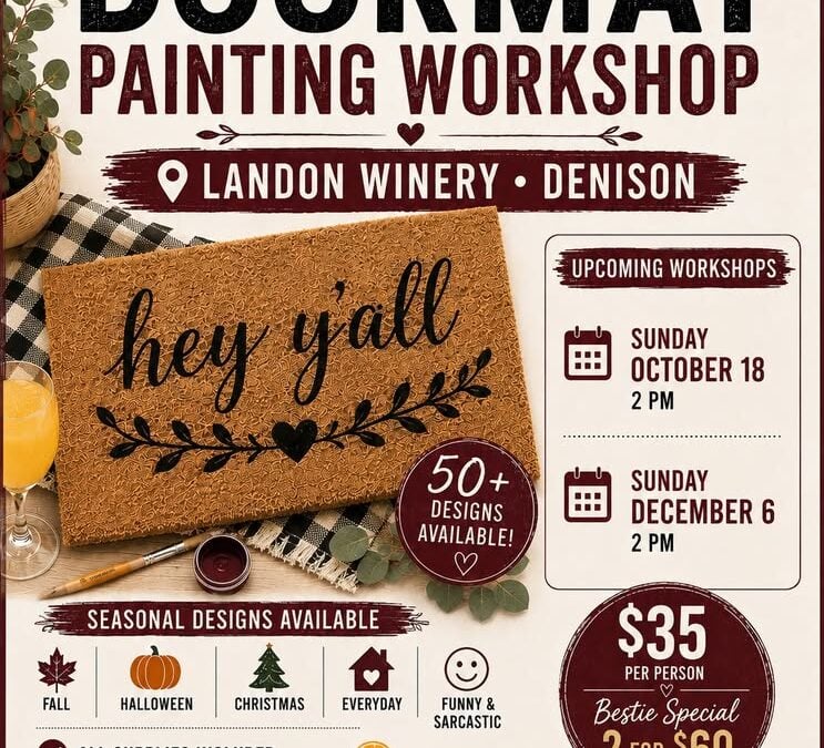 Doormat Painting Workshop Denison
