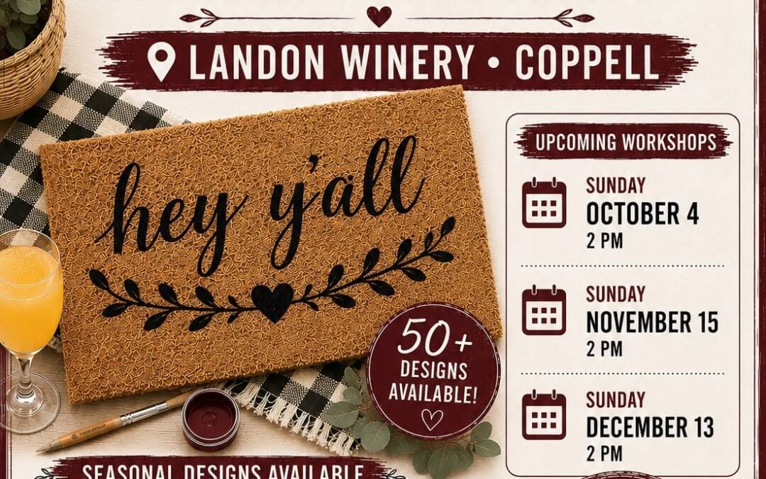 Doormat Painting Workshop Coppell