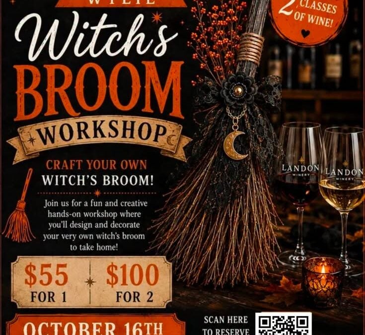 Witch’s Broom Workshop Wylie